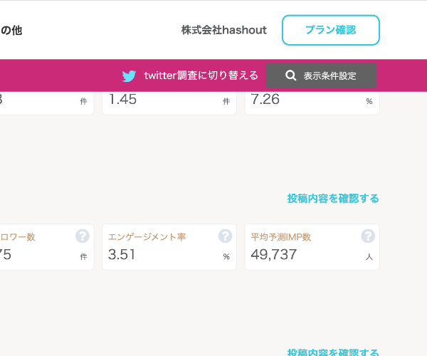 タグ分析ページ